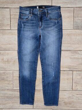 Kut From The Kloth Meghan Jeans Women High Rise Cigarette Stretch Denim 4
